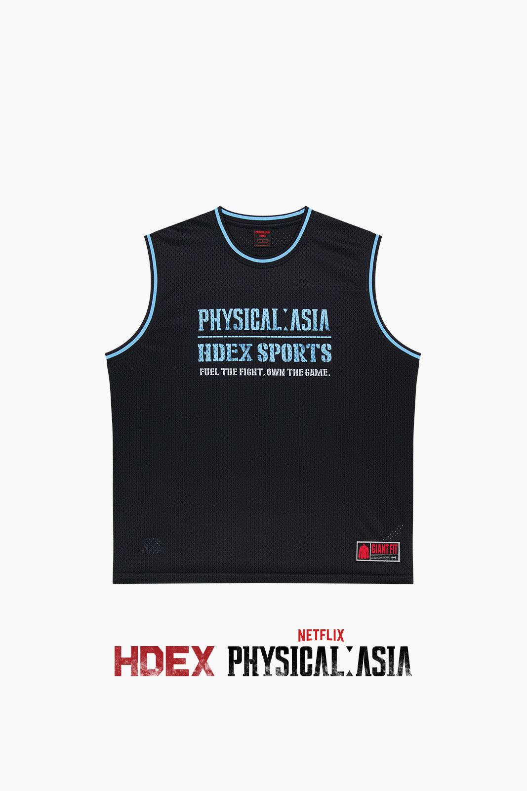 [HDEX X PHYSICAL: ASIA] Giant Fit Team Sleeveless-Sky Blue