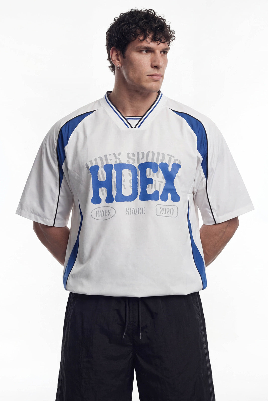 Reverse Double Layer Half Jersey Short Sleeve