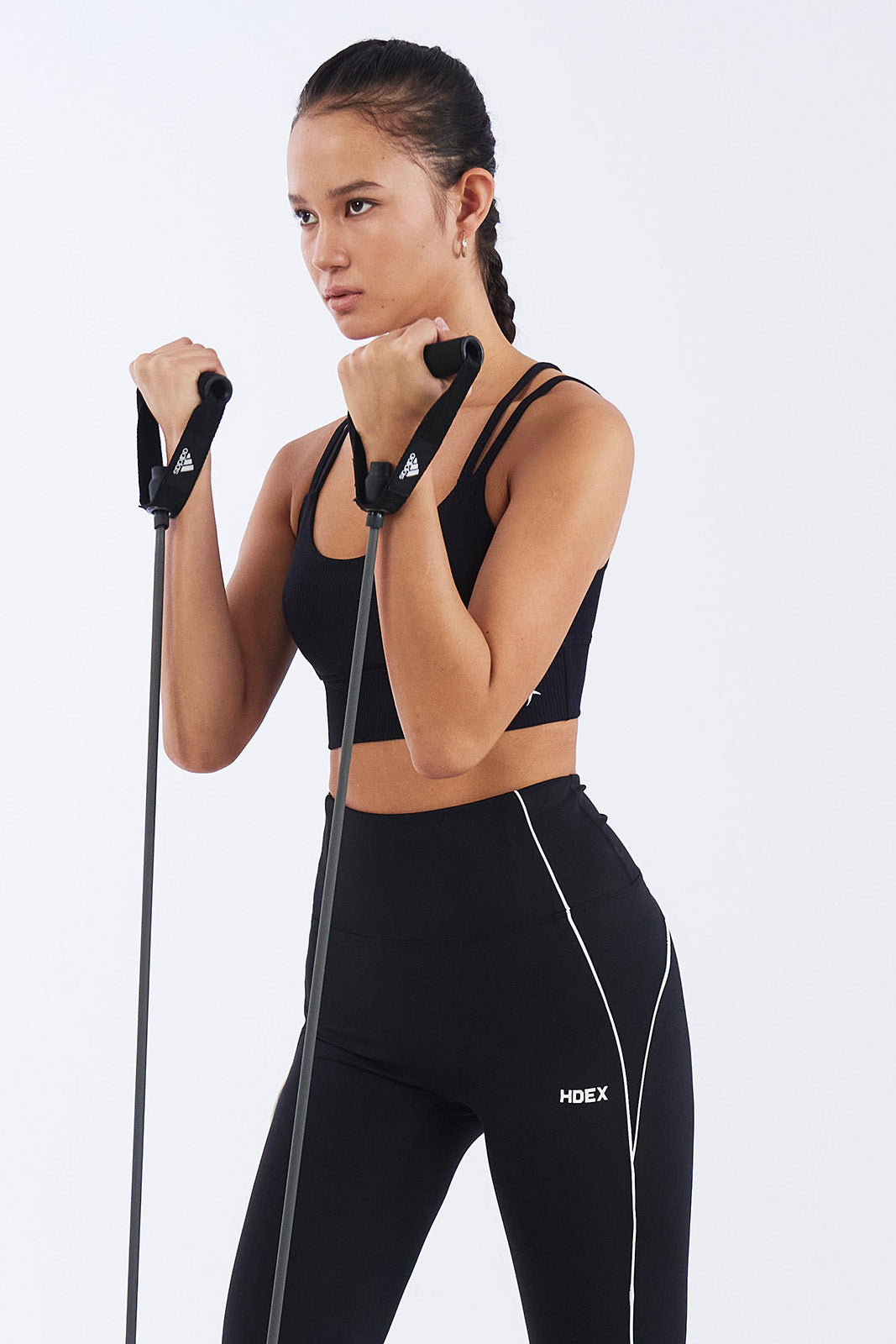 Women`s Support Ribbed Bra Top