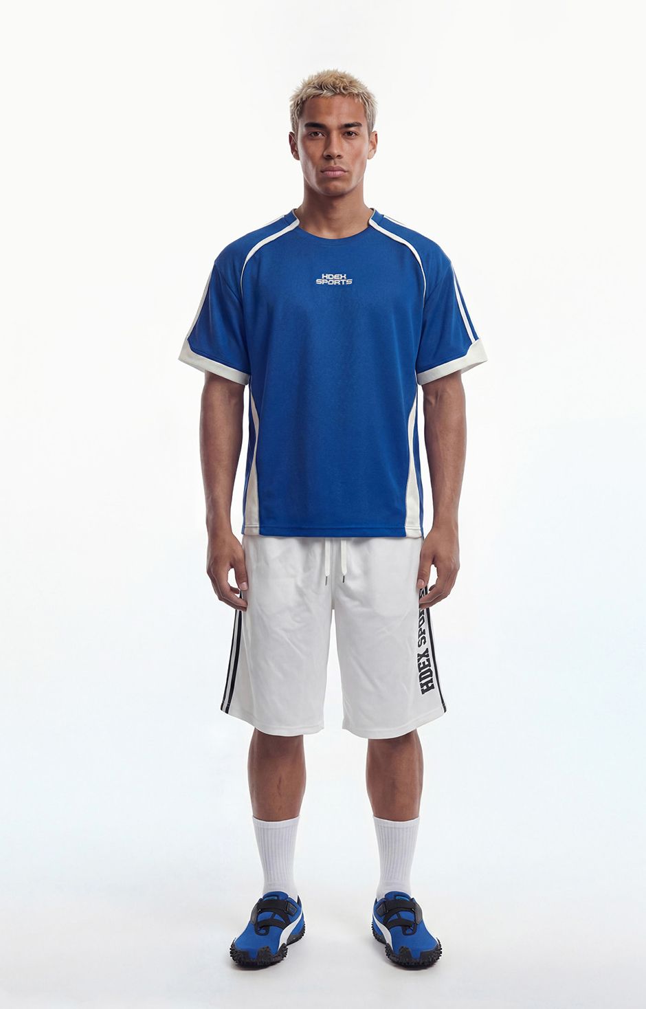 Wave Color Block Short Sleeve