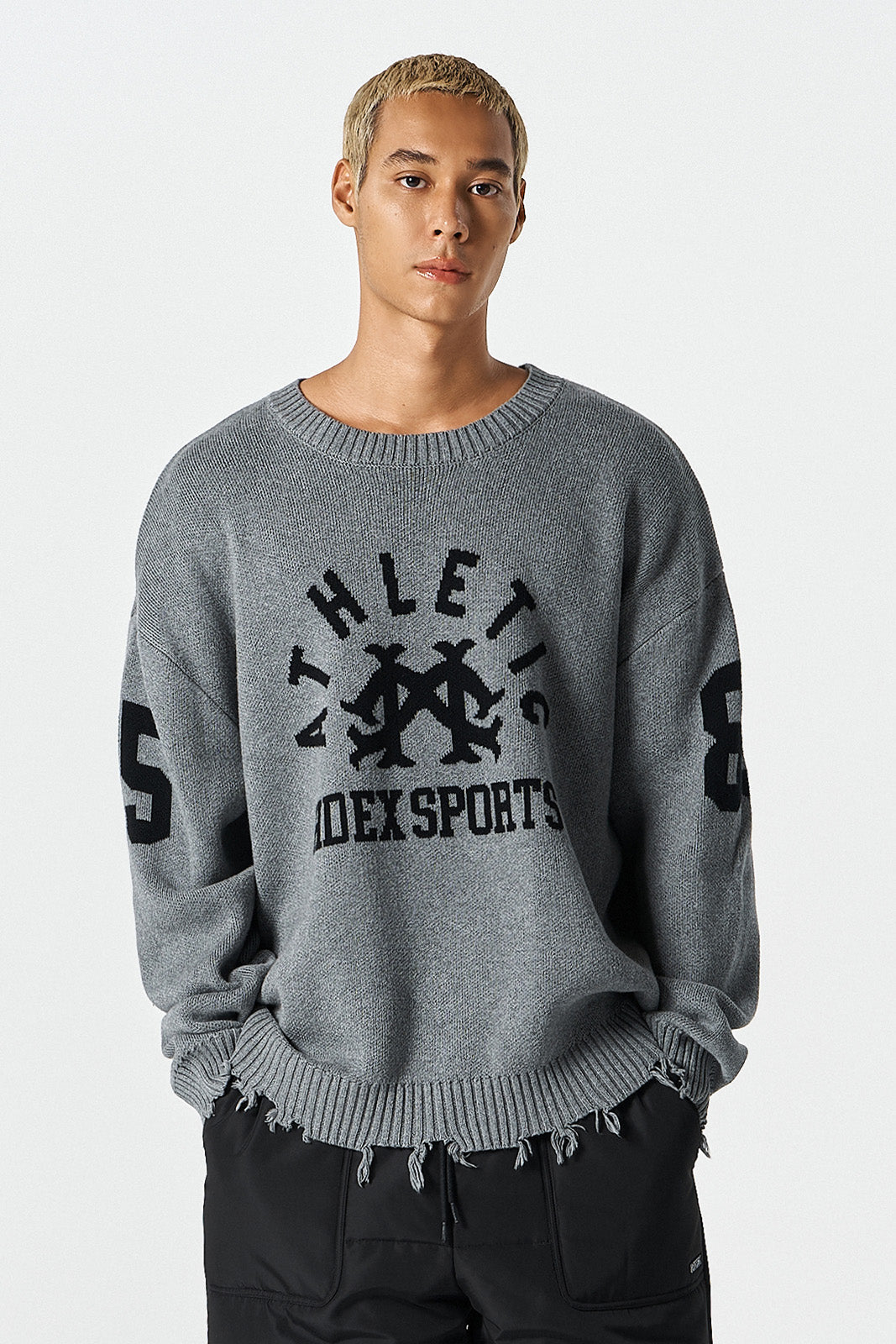 Rugby Knit Sweat Shirt