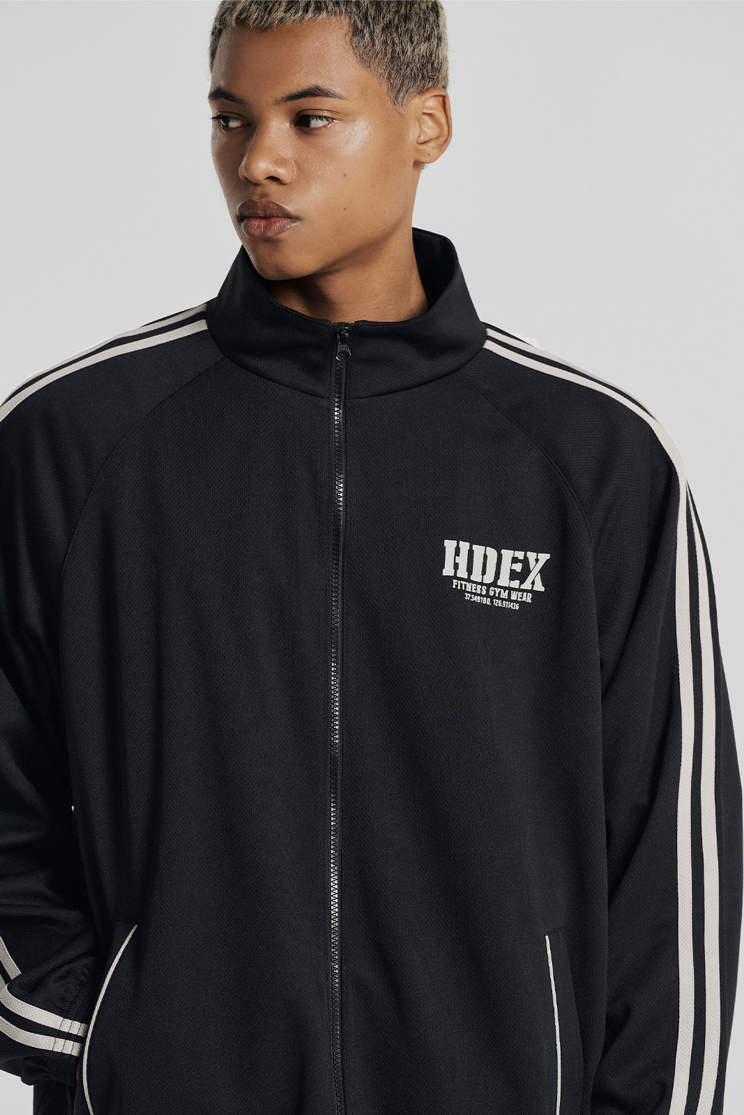 Giant Fit Mesh Track Jacket