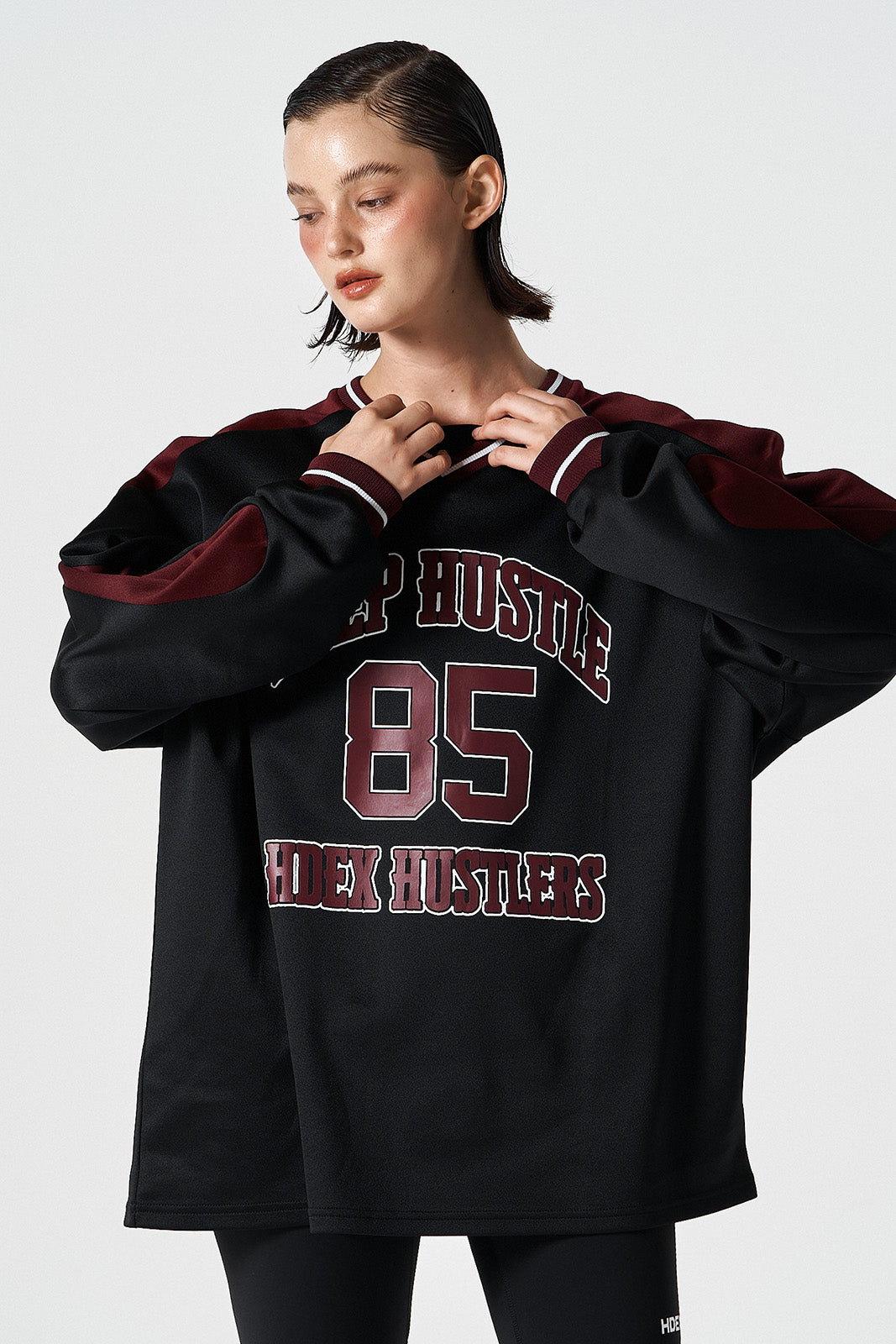 Color Block Jersey Long Sleeve