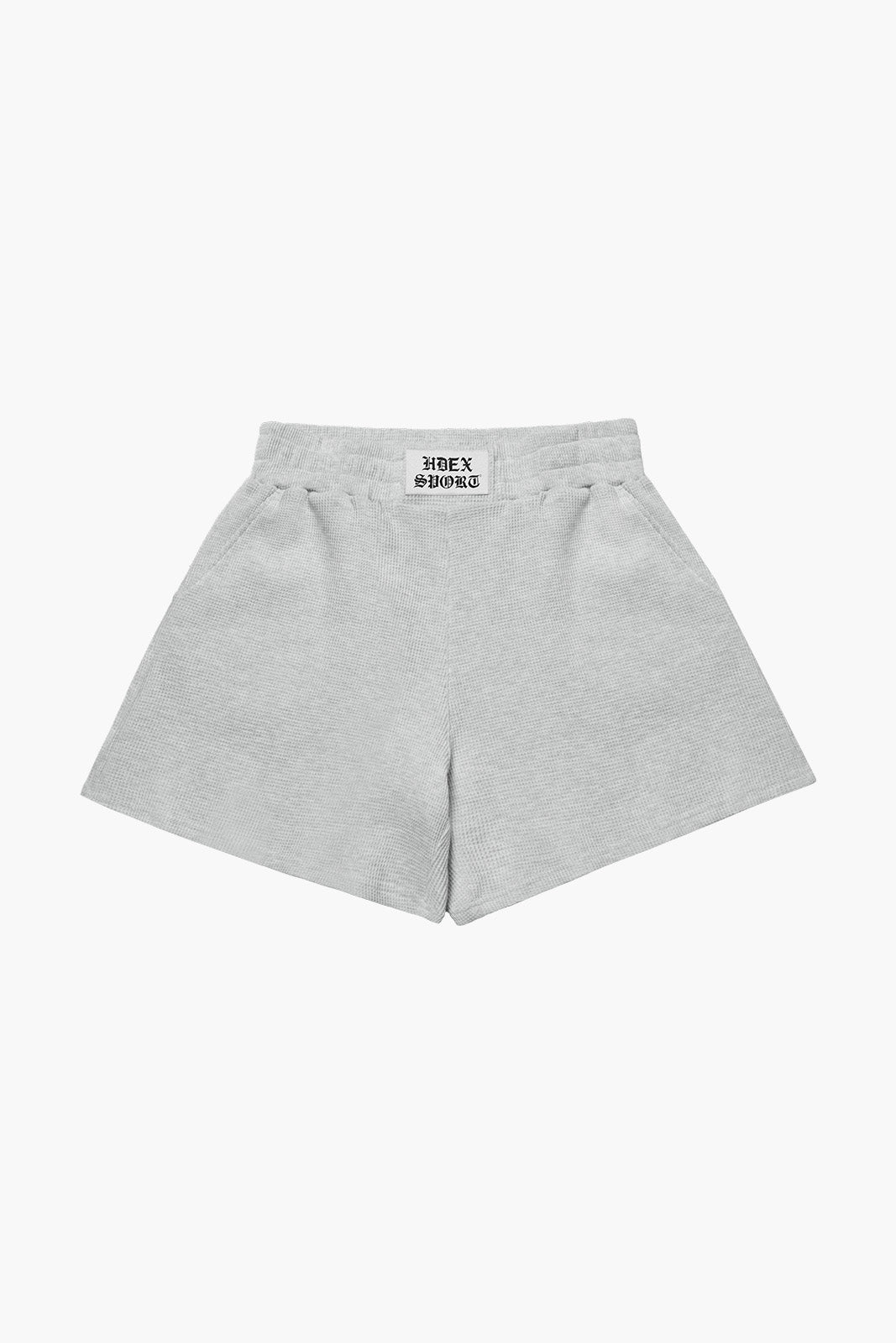 One Mile Label Waffle Shorts W