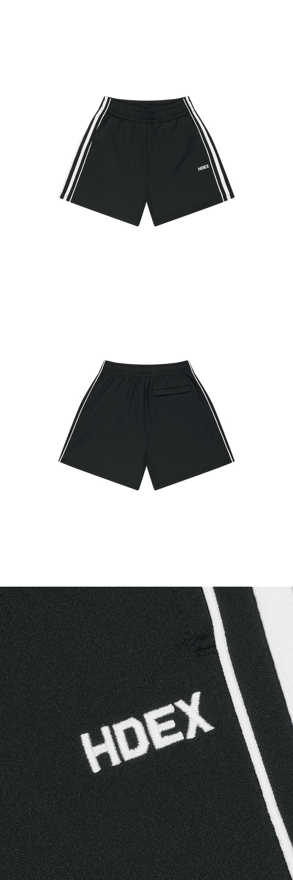 One Mile Label Waffle Shorts W