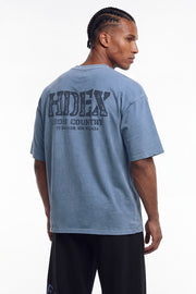 Core Back Logo Giant Fit Washed Short Sleeve