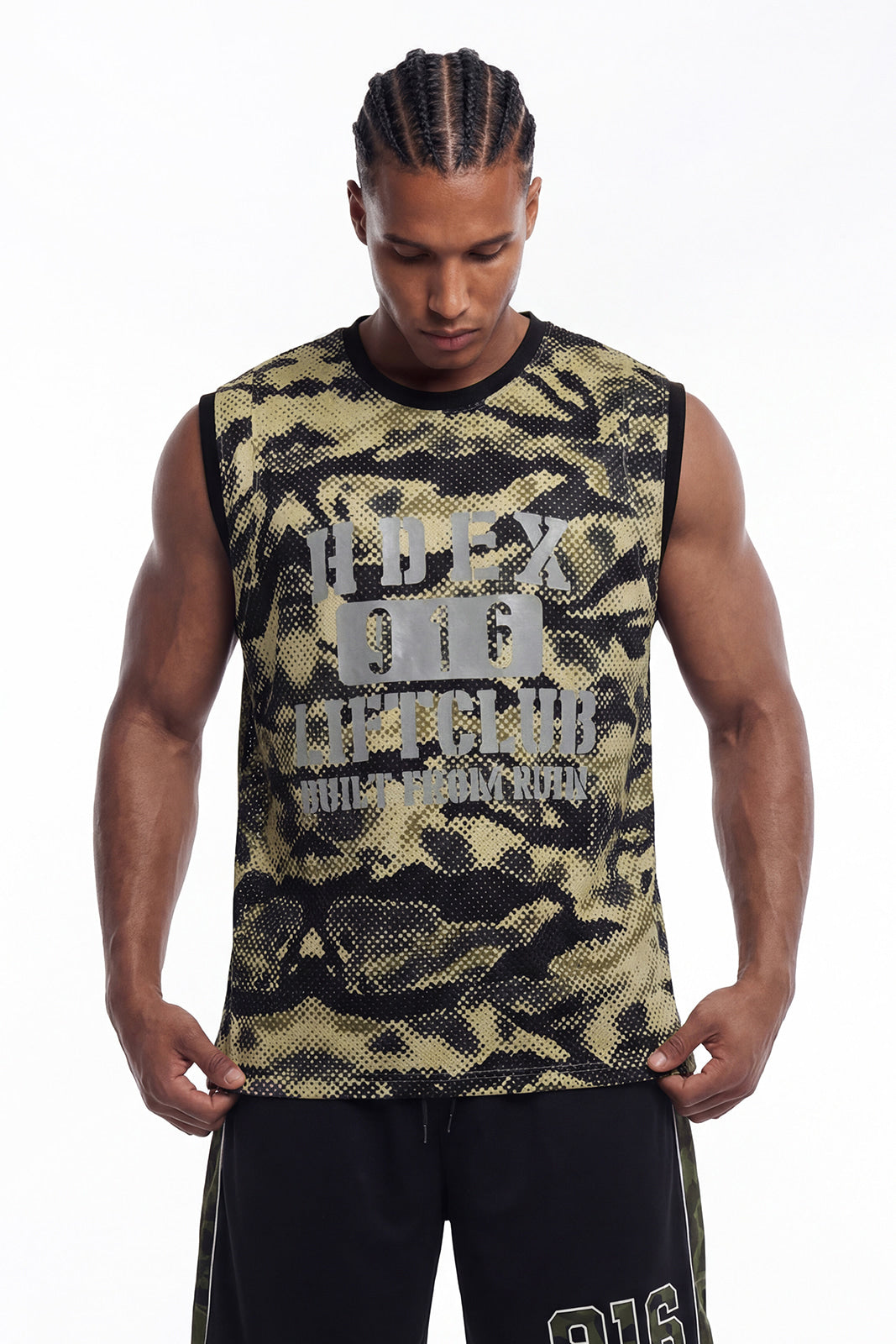Lift Camo Mesh Sleeveless