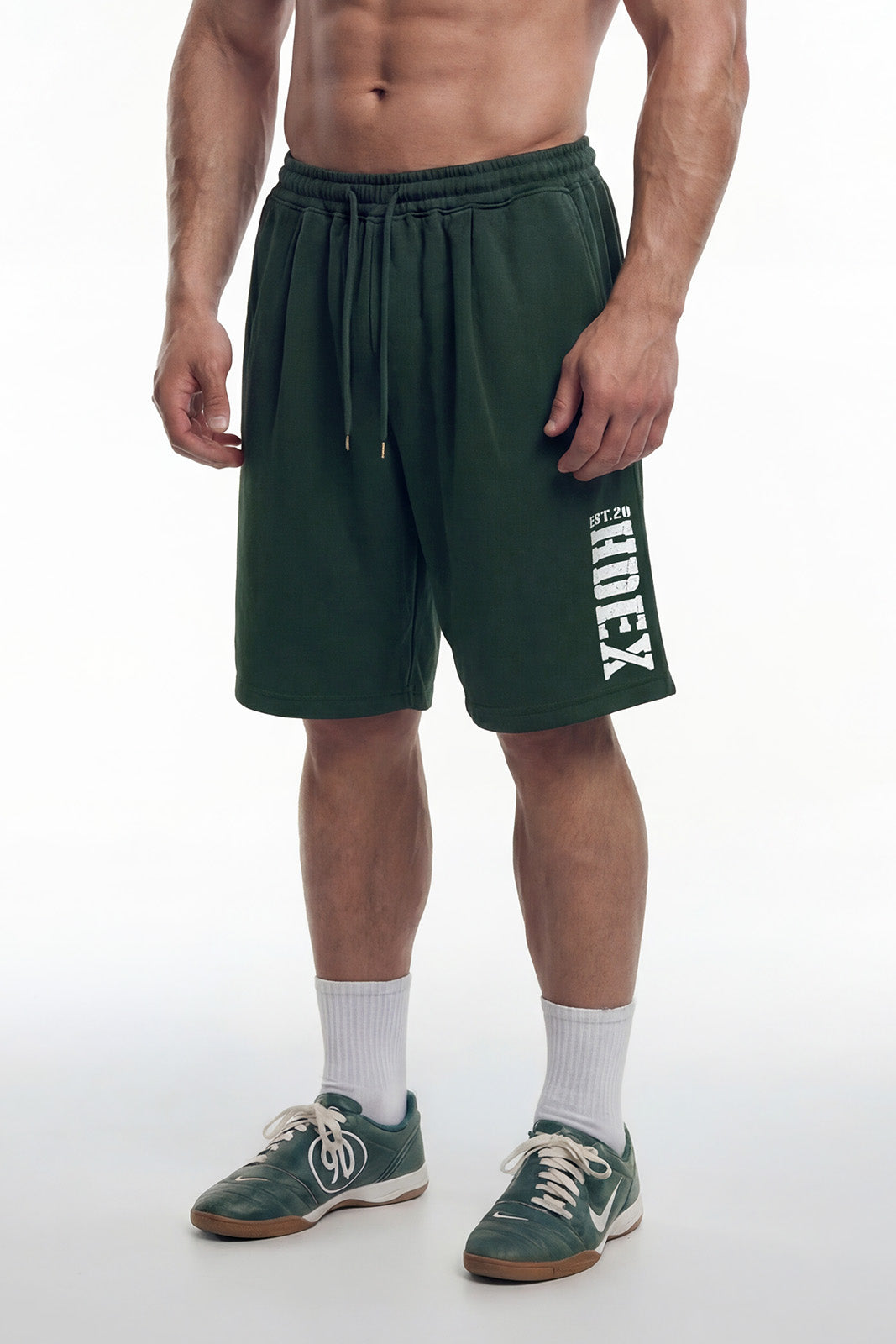 Classic Pintuck Mesh Shorts