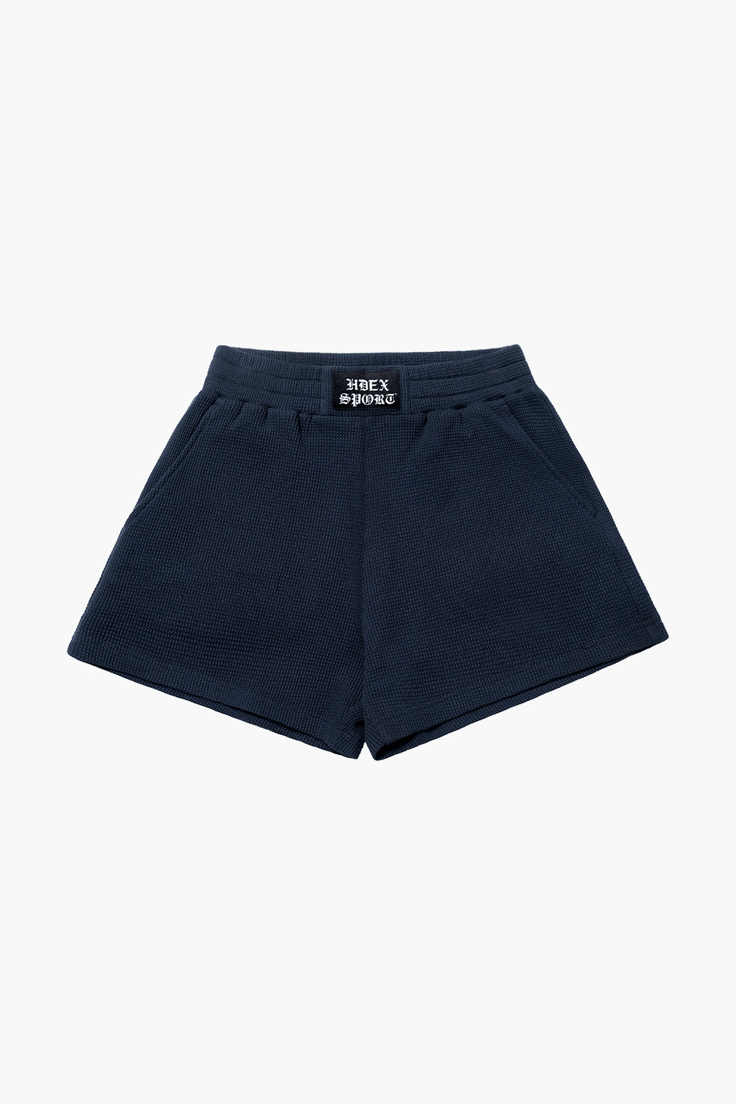 One Mile Label Waffle Shorts W