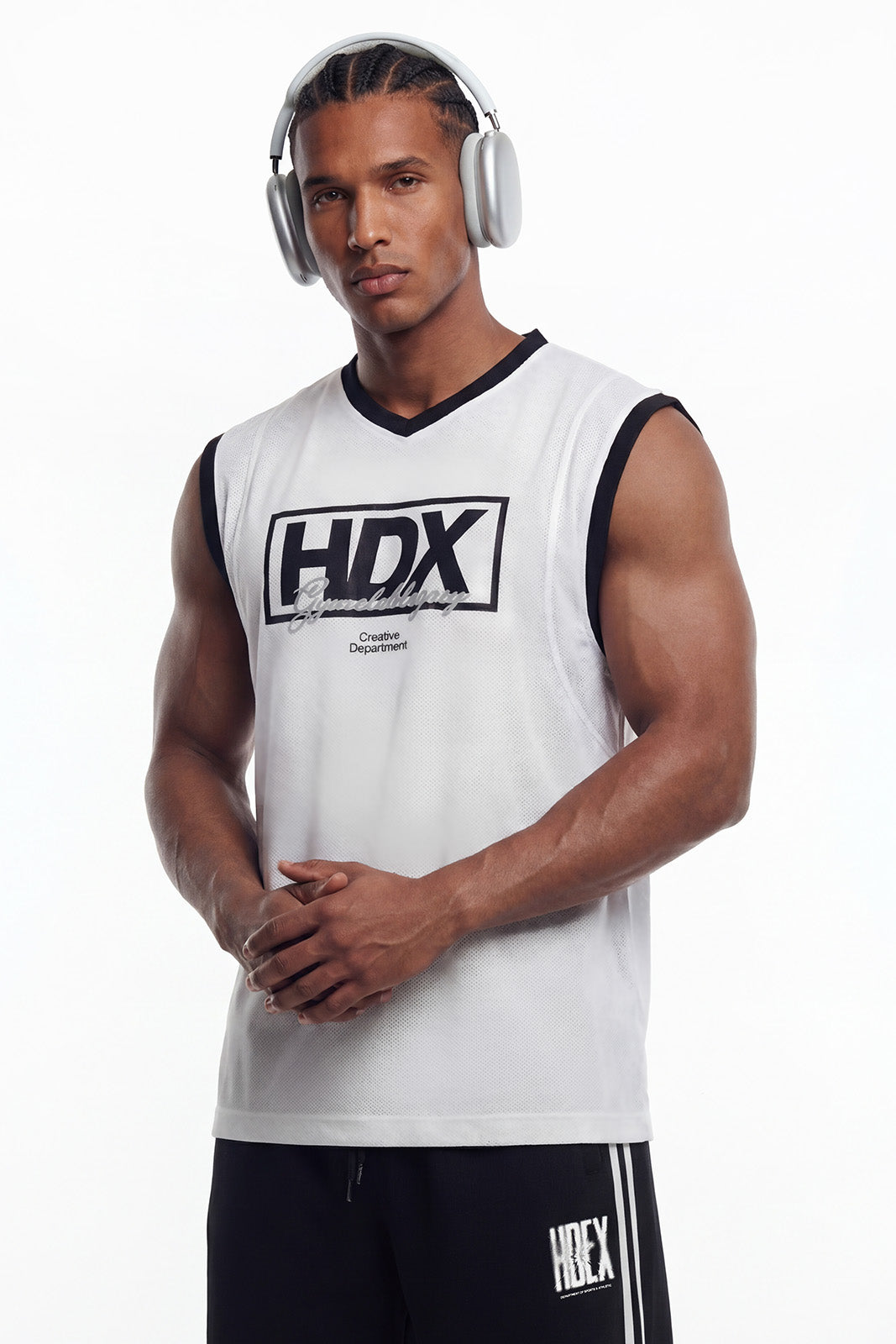 Box Layer Mesh Sleeveless