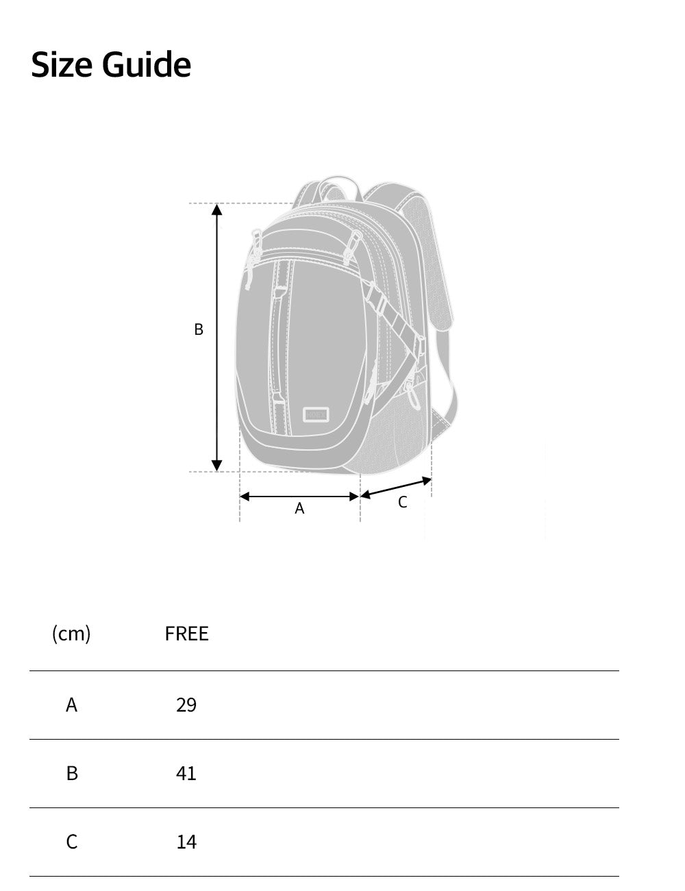 Delta String Backpack 17L