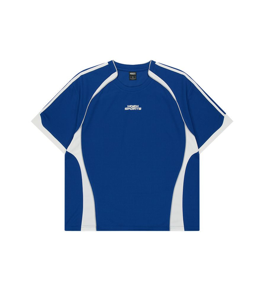 Wave Color Block Short Sleeve
