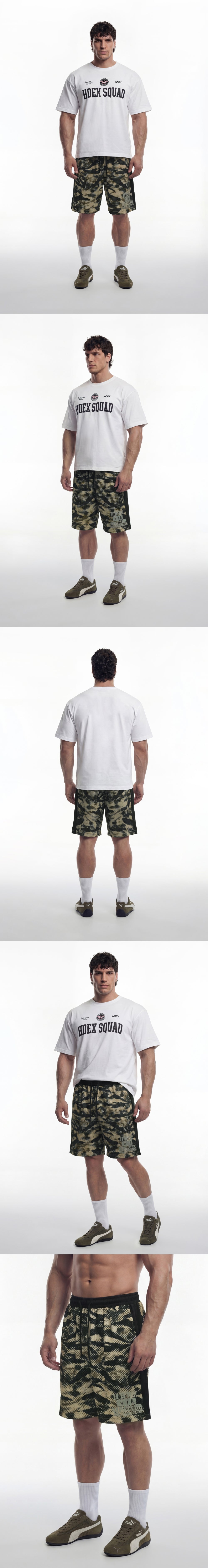 Lift Camo Mesh Bermuda Shorts
