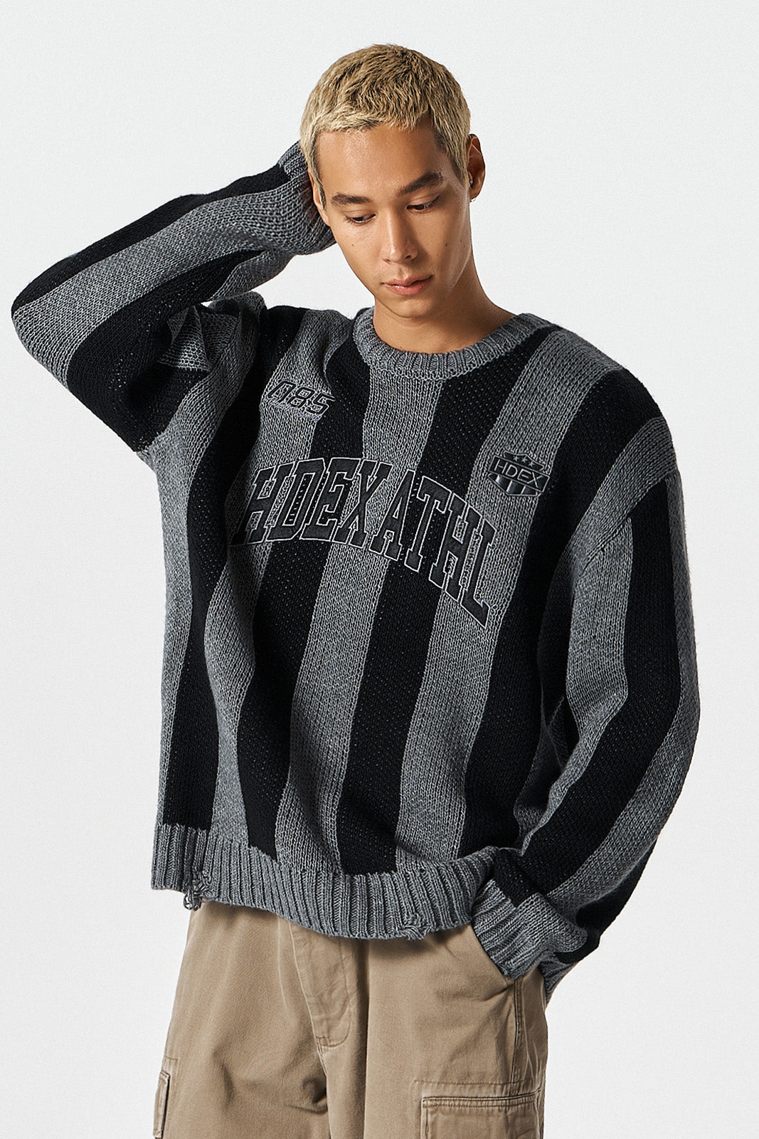 Athletic Stripe Knit