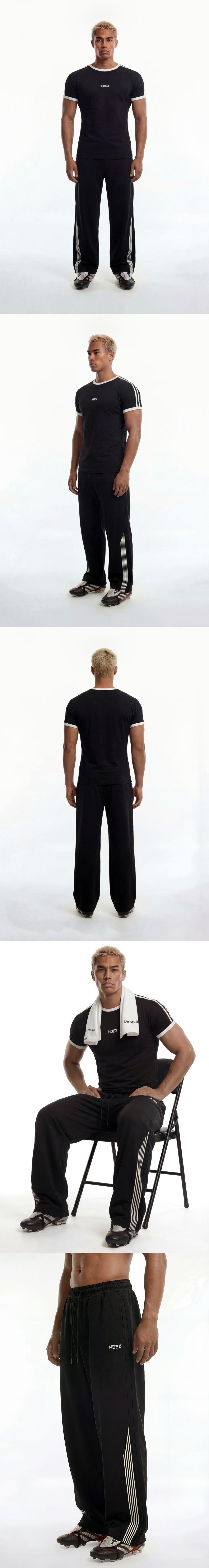 EZ Curved Track Sweat Pants