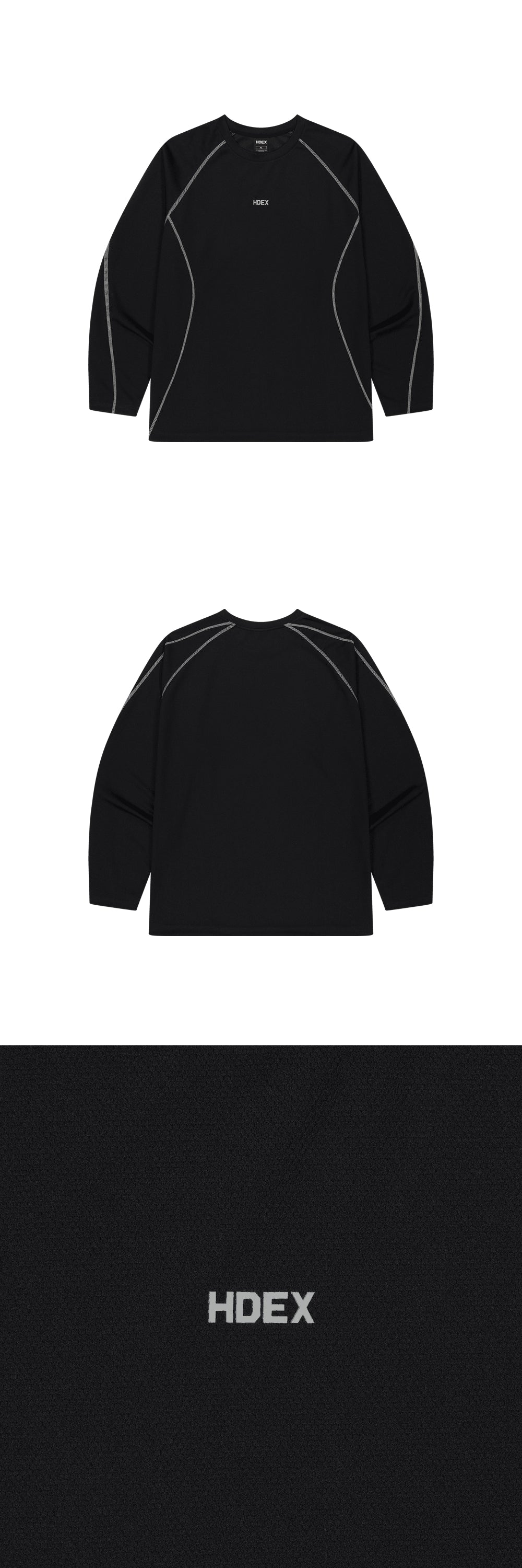 Active Mesh Stitch Long Sleeve