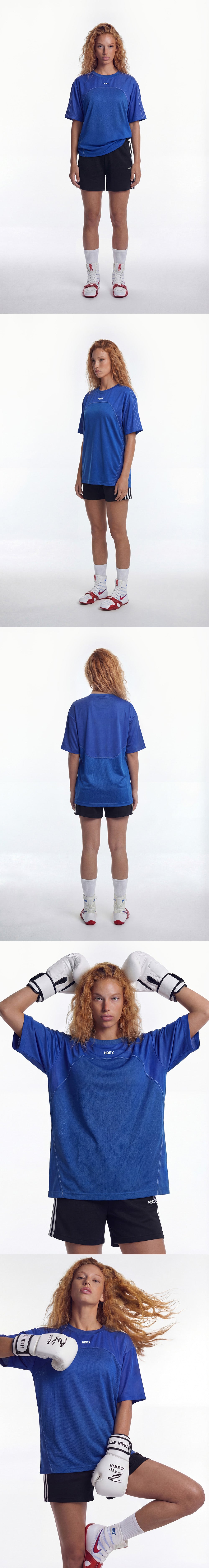 Wave Color Block Short Sleeve