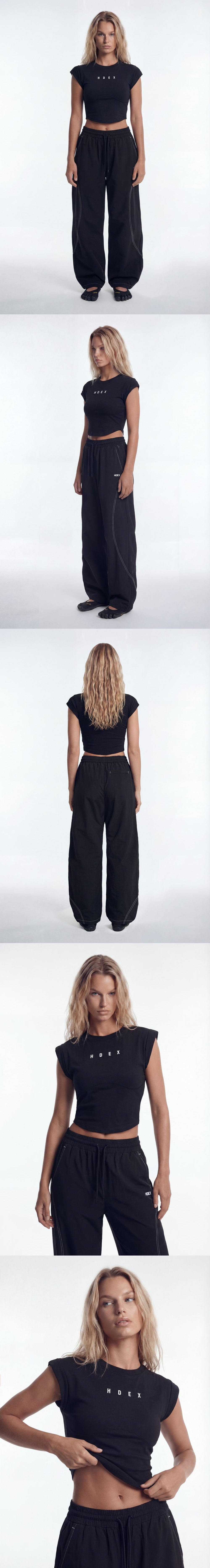 Mild Roll-Up Crop Sleeveless