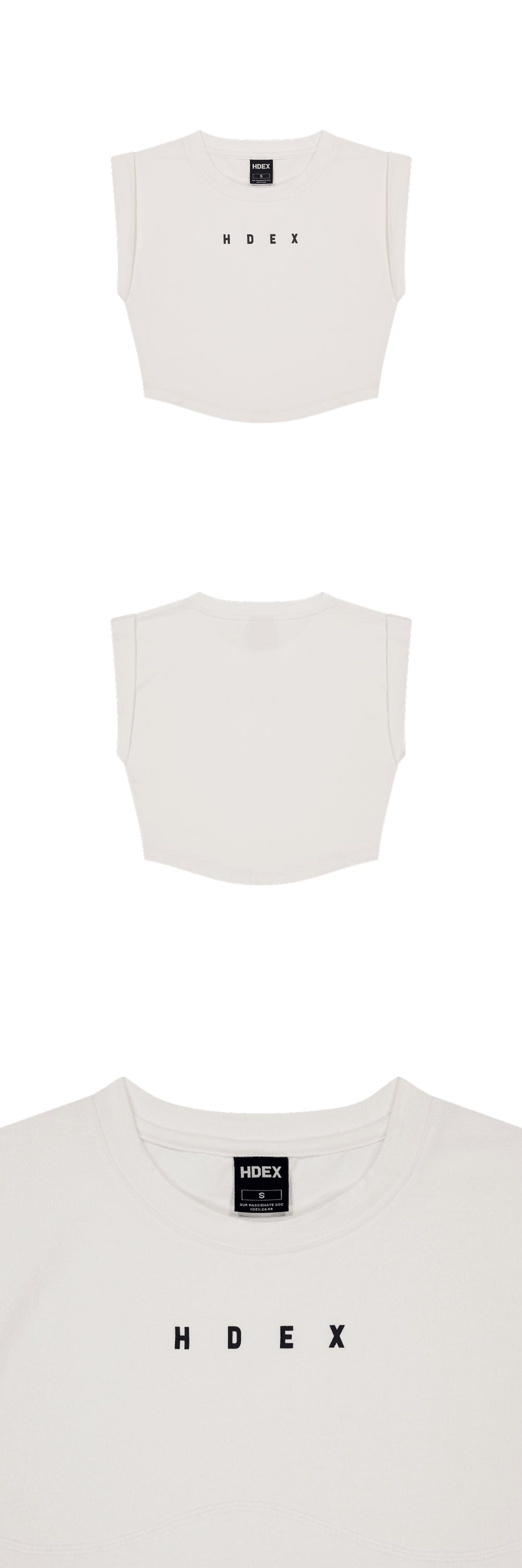 Mild Roll-Up Crop Sleeveless