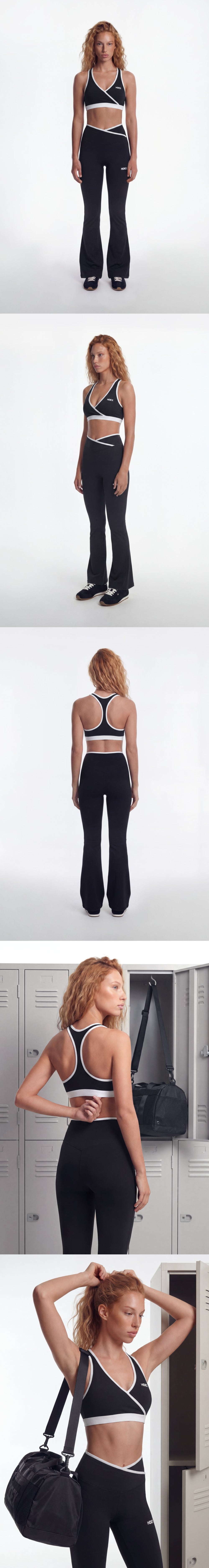 Support Cross Bootcut Leggings