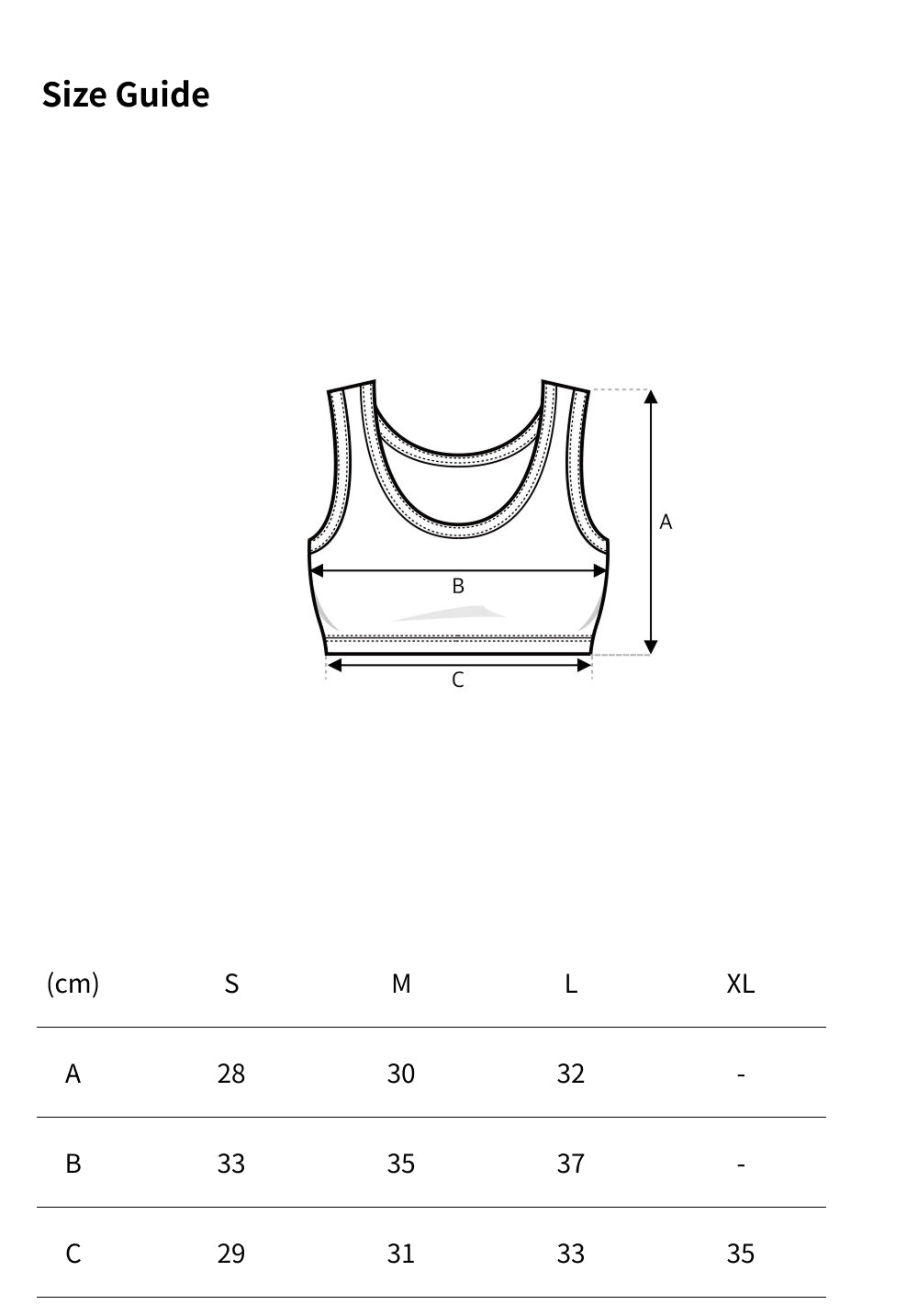 Support Cross Line Bra Top