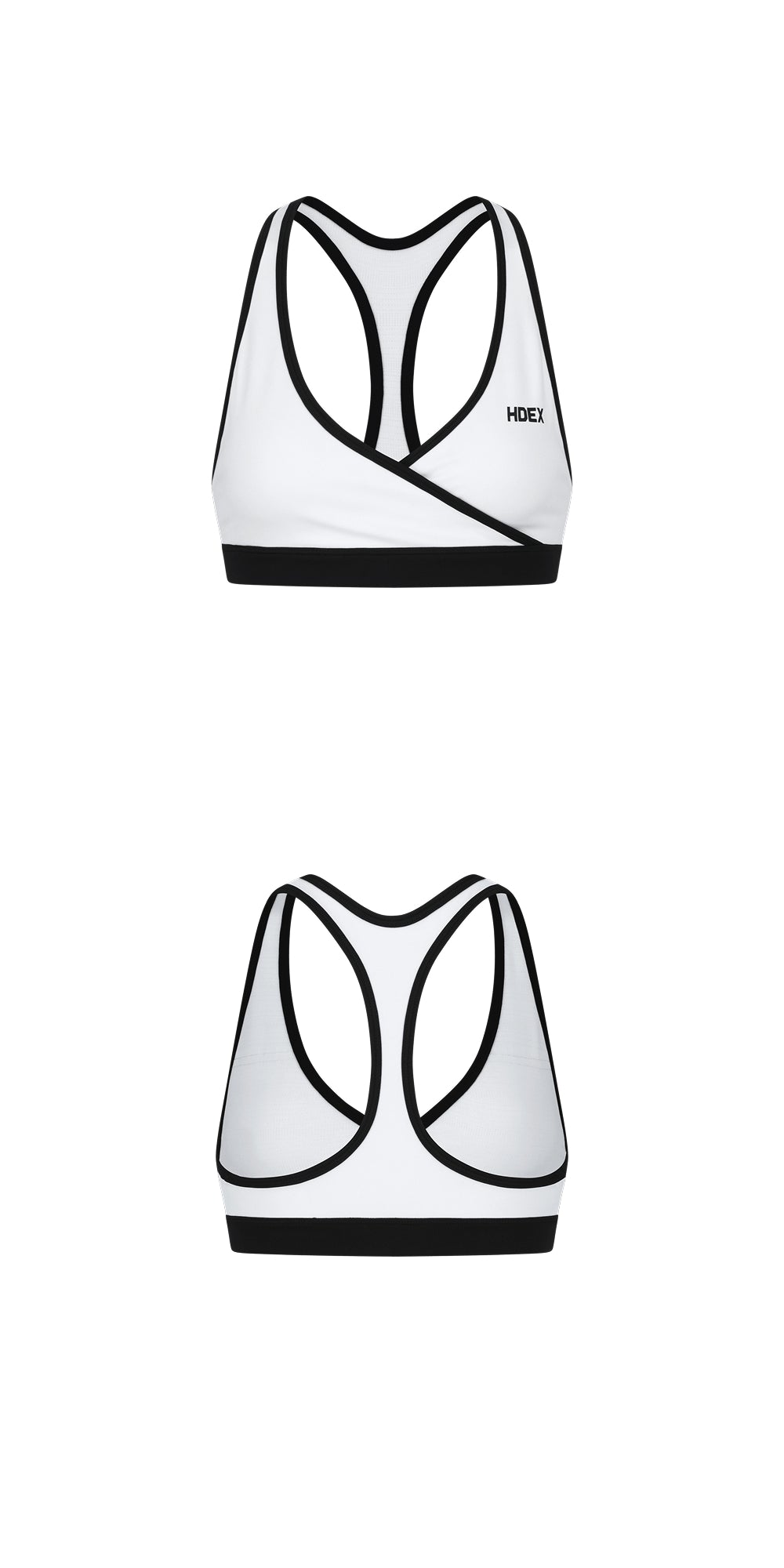 Support Cross Line Bra Top