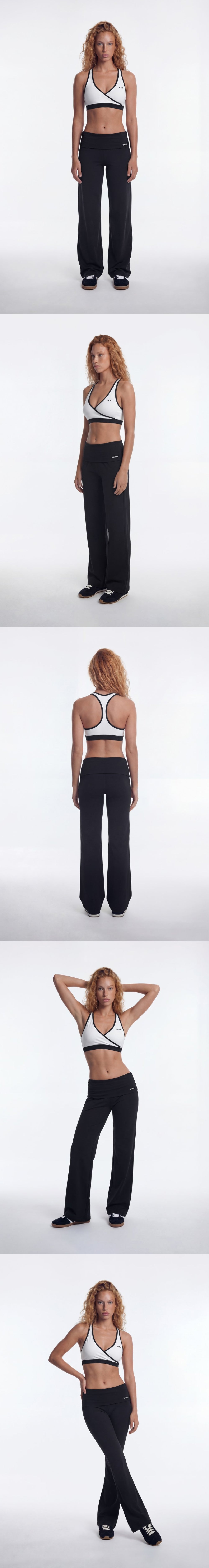 Supple Folding Wide Leggings