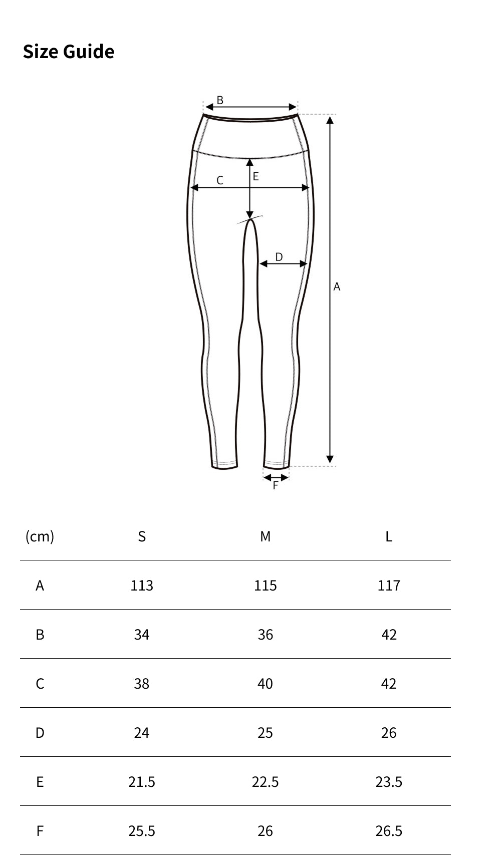 Folded Semi Bootcut Leggings