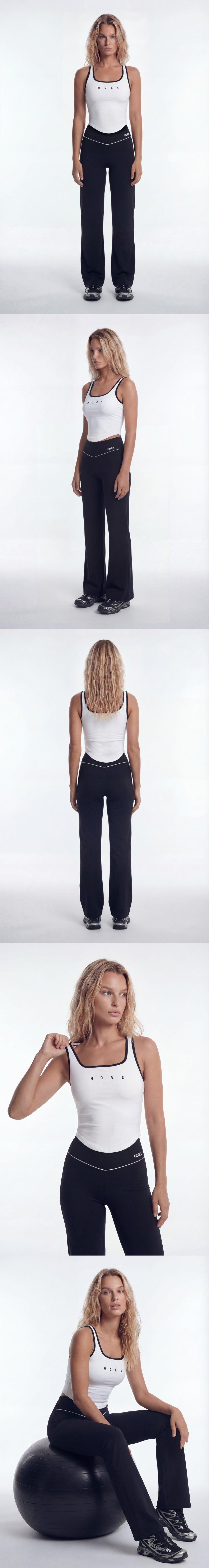 Sophie Square-Neck Crop Bra Top