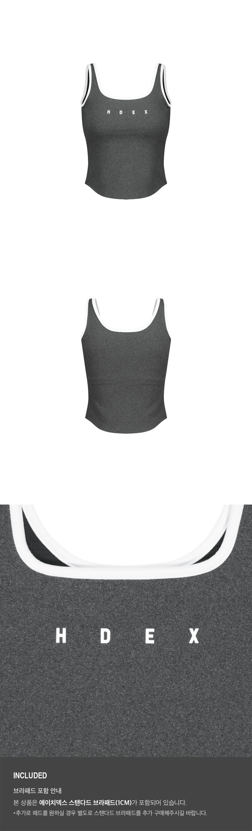 Sophie Square-Neck Crop Bra Top