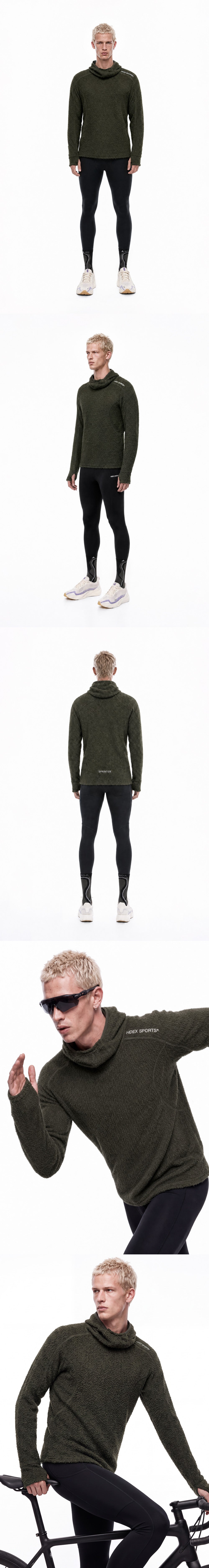 Air Feather Running Hoodie Long Sleeve
