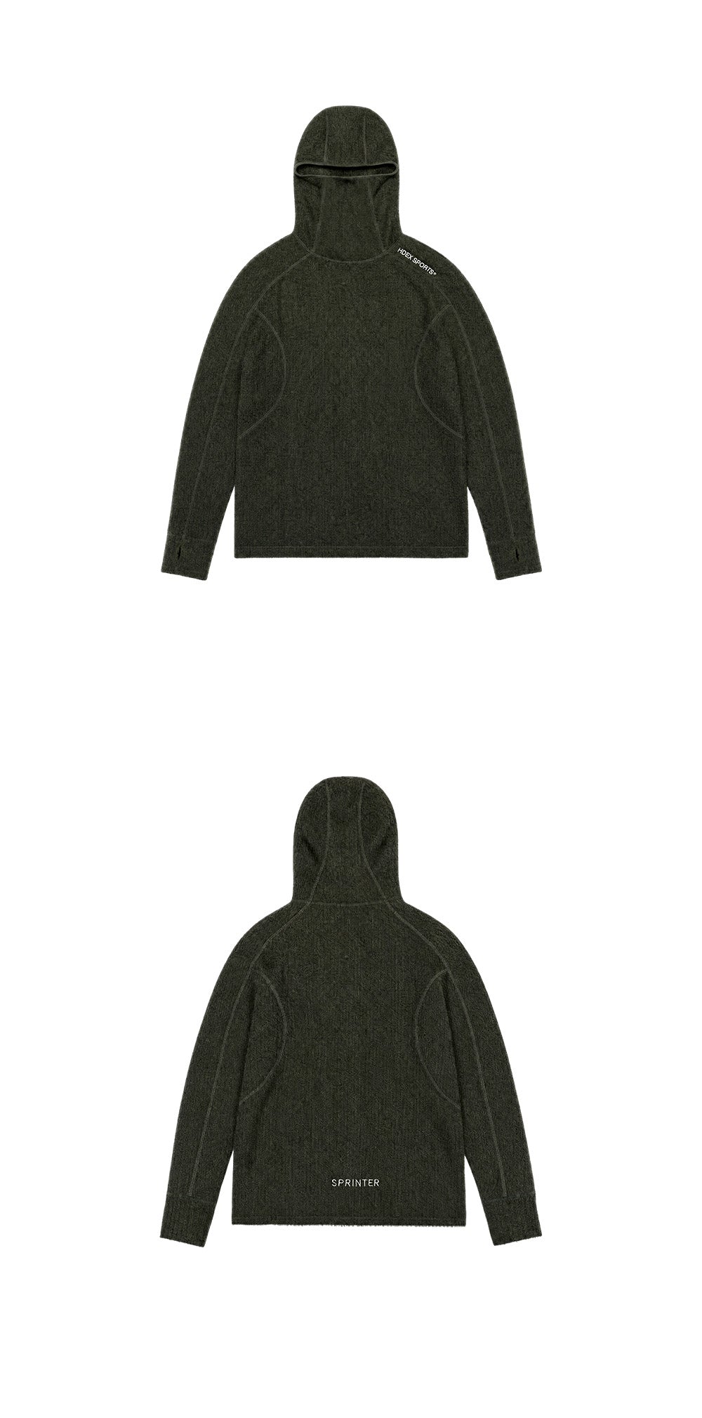 Air Feather Running Hoodie Long Sleeve