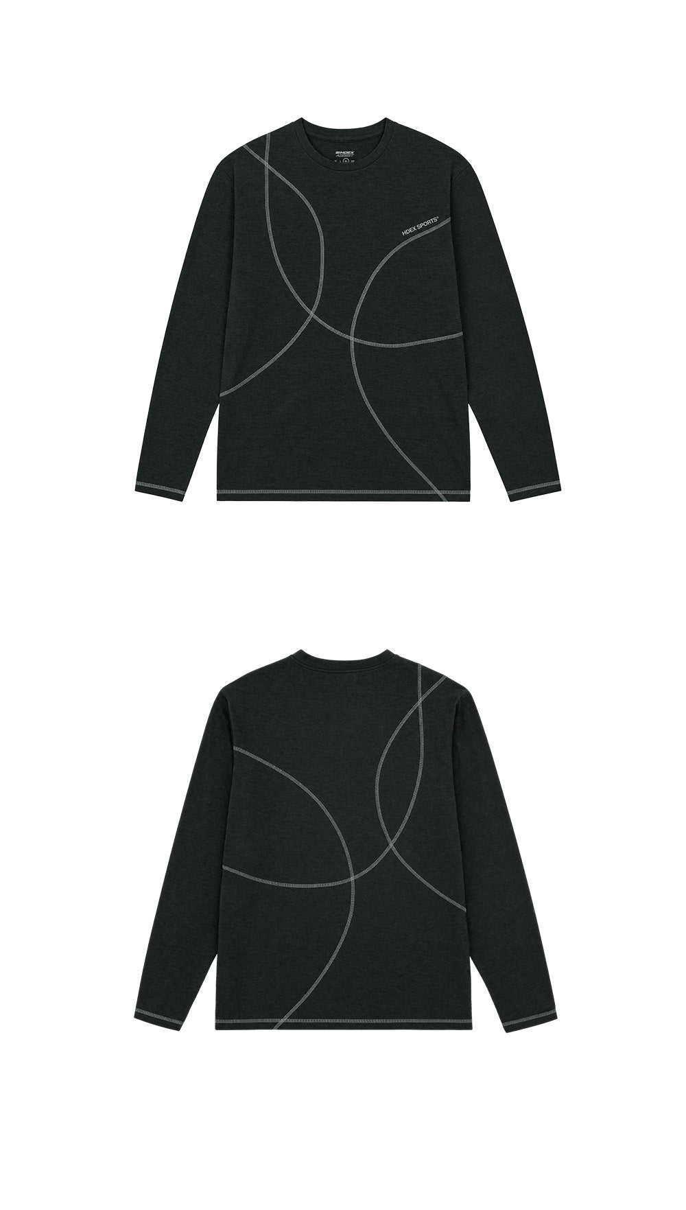 Curve Stitch Running Long Sleeve