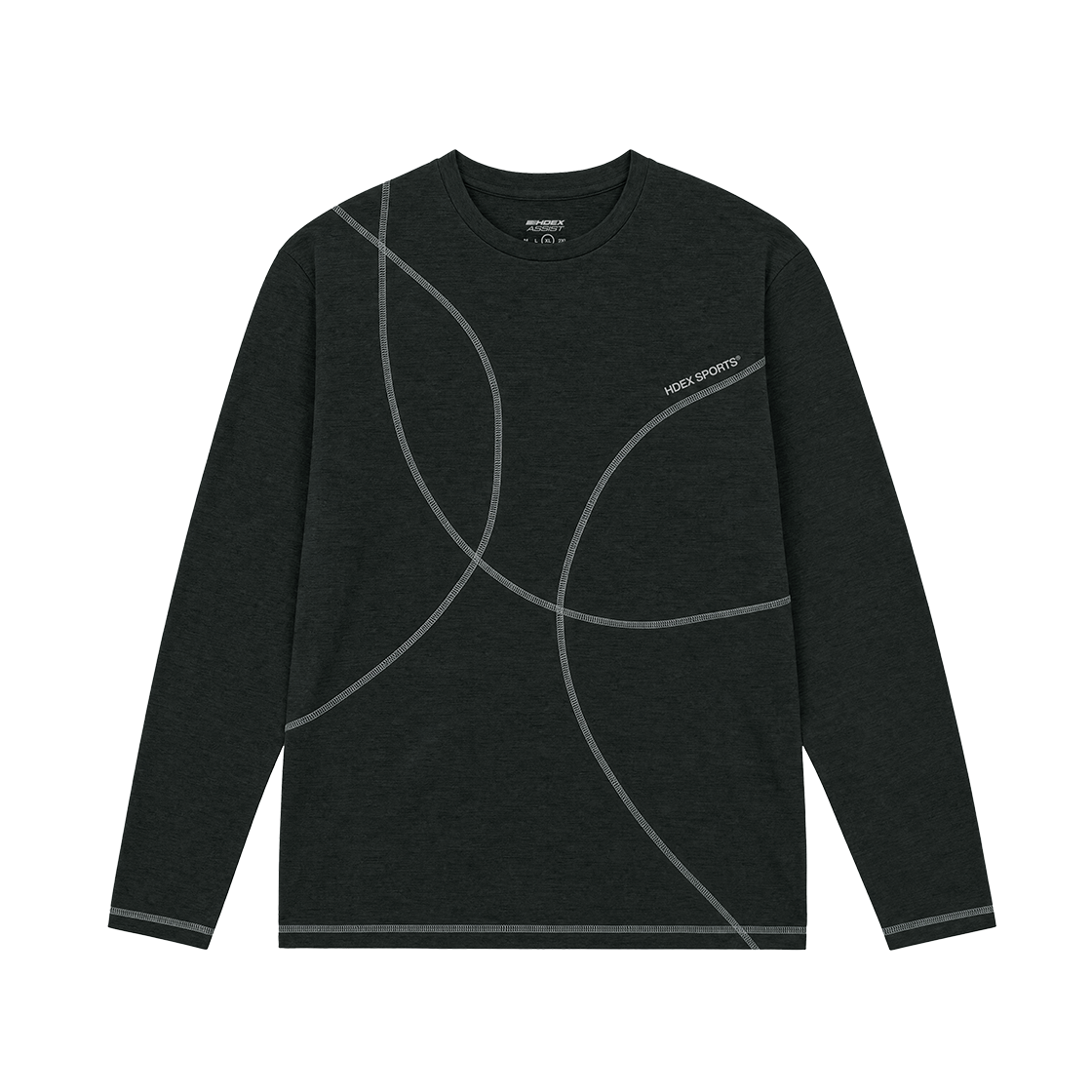 Curve Stitch Running Long Sleeve
