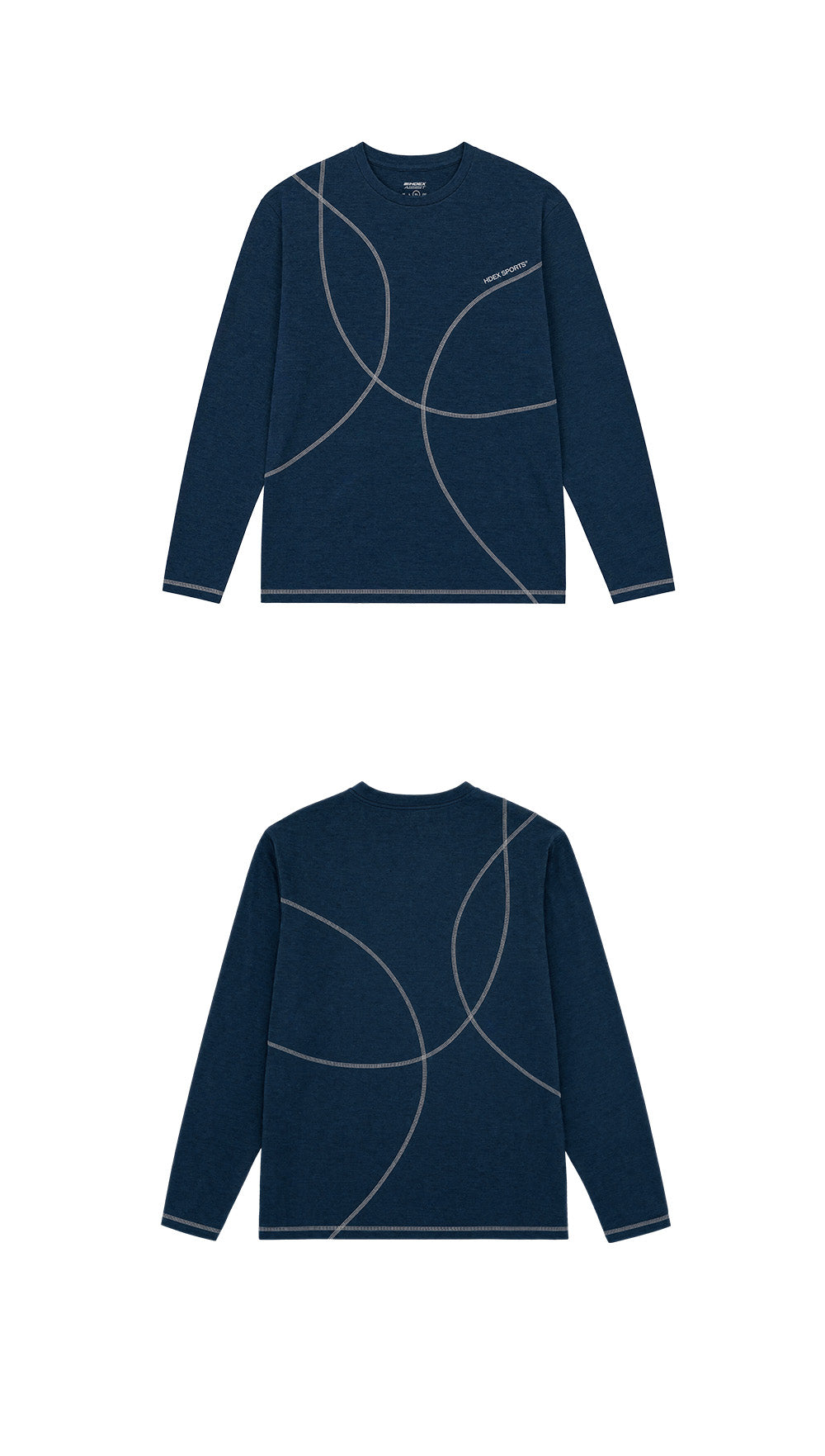 Curve Stitch Running Long Sleeve