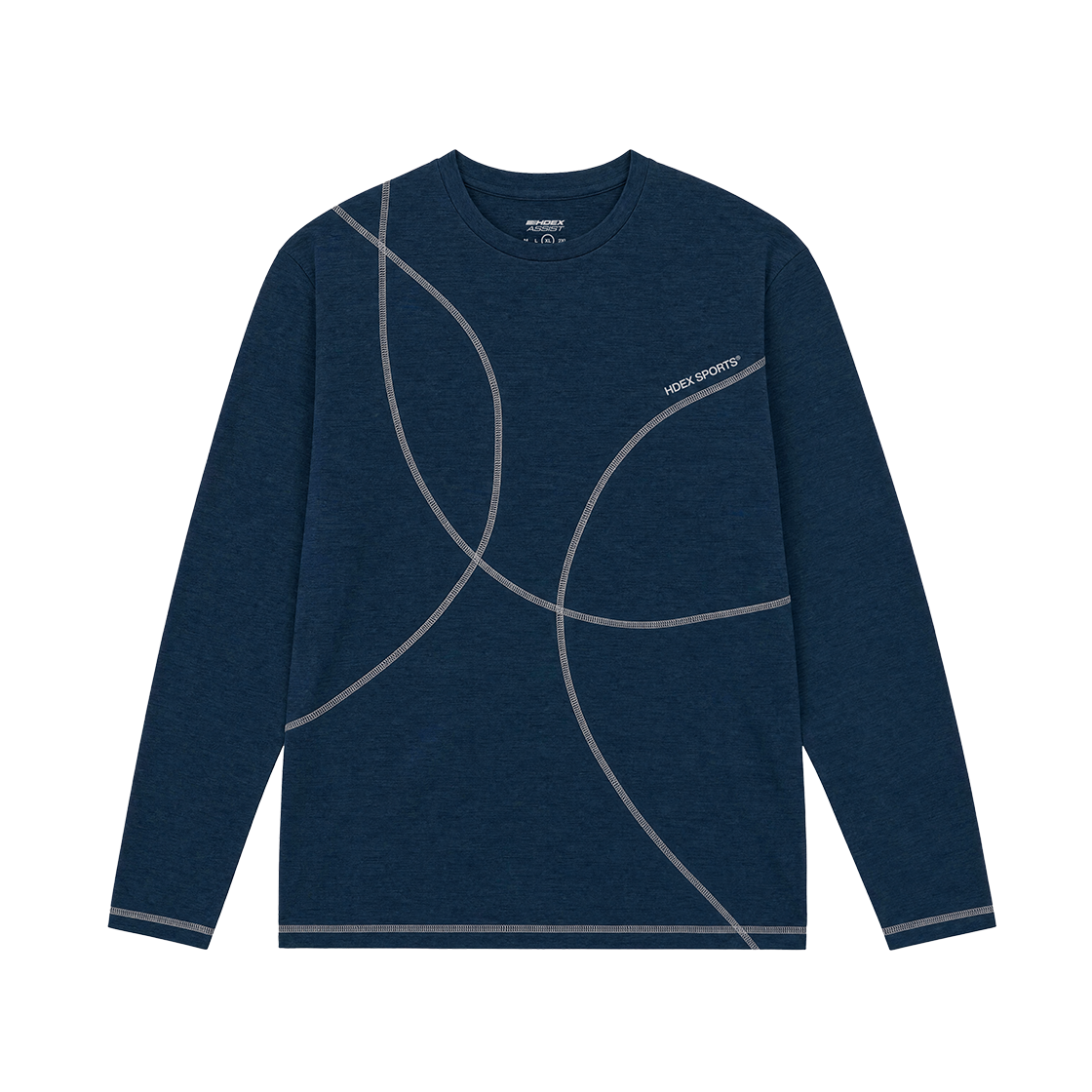 Curve Stitch Running Long Sleeve