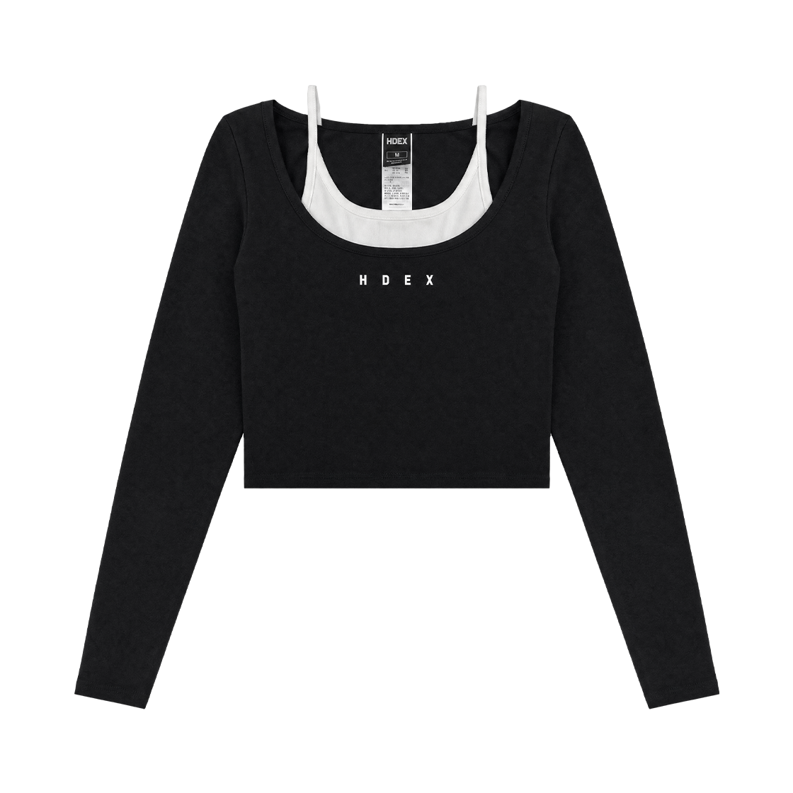 Sophie Layered Long Sleeve Bra Top
