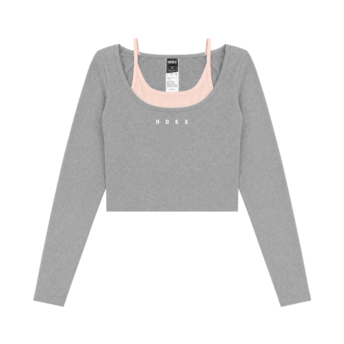 Sophie Layered Long Sleeve Bra Top