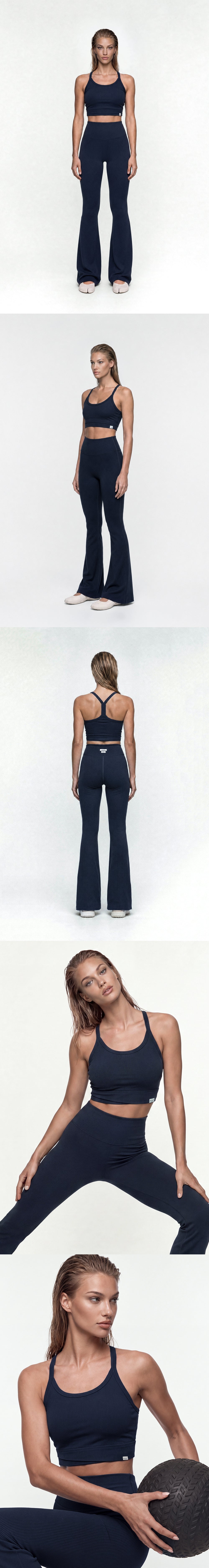 Essential Ribbed Relaxed Bra Top