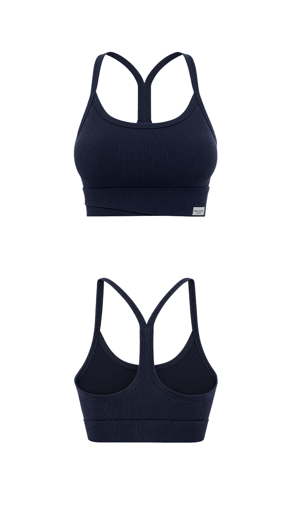 Essential Ribbed Relaxed Bra Top