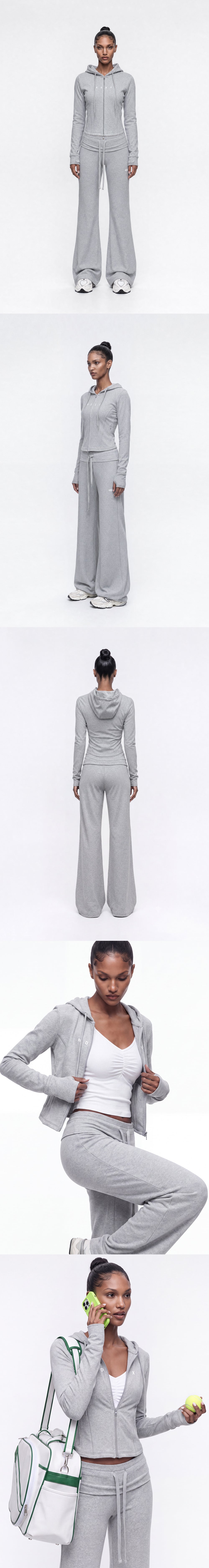 Sophie Slim Hoodie Zip-Up