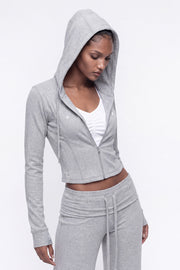 Sophie Slim Hoodie Zip-Up
