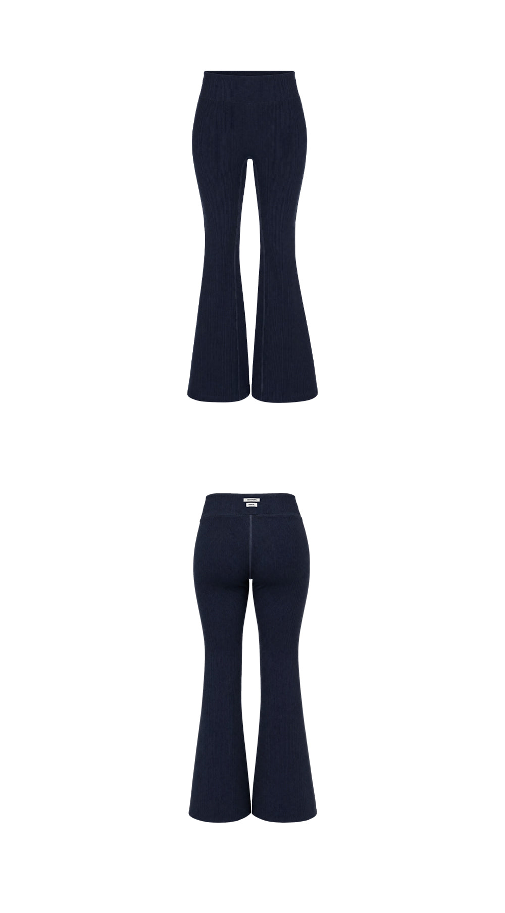Essential Ribbed Bootcut Leggings