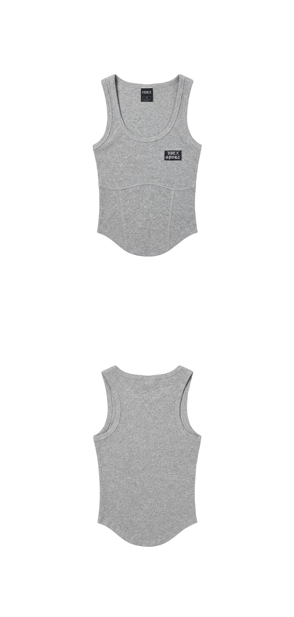 Women’s Round Cover Stitch Tank Top