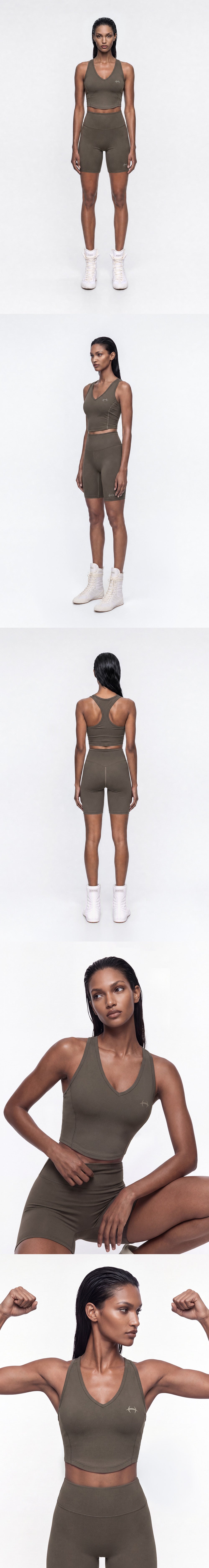Womens Support V Lining Bra Top