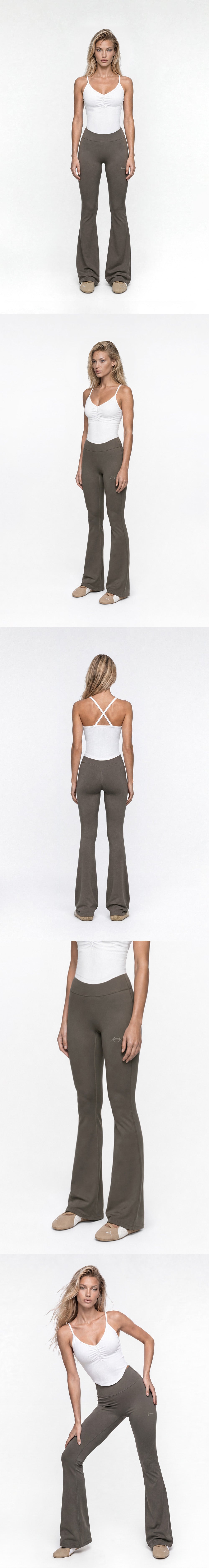 Womens Support Boots Cut Leggings