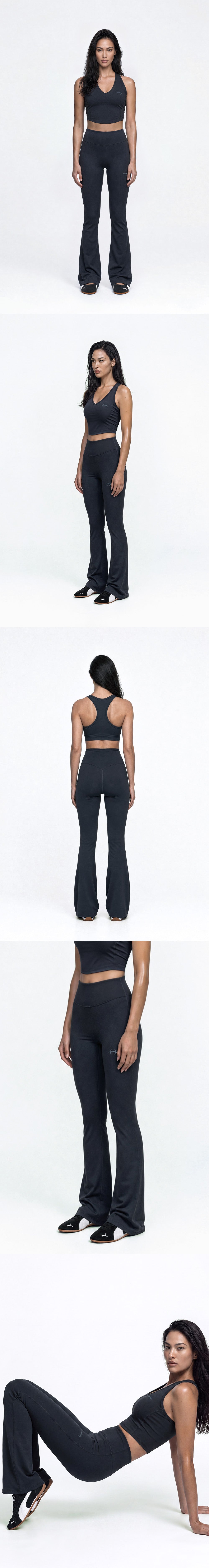 Womens Support Boots Cut Leggings