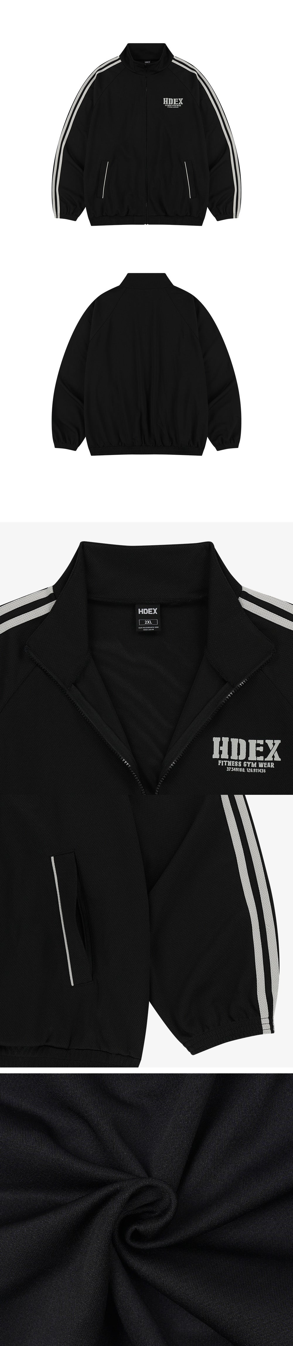 Giant Fit Mesh Track Jacket – HDEX Hong Kong