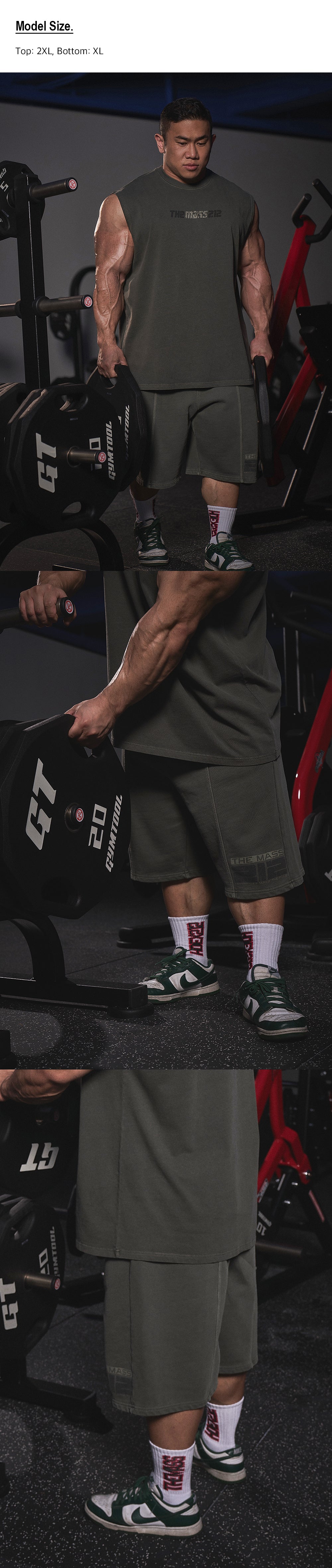 The Mass 212 Pigment Bermuda Shorts