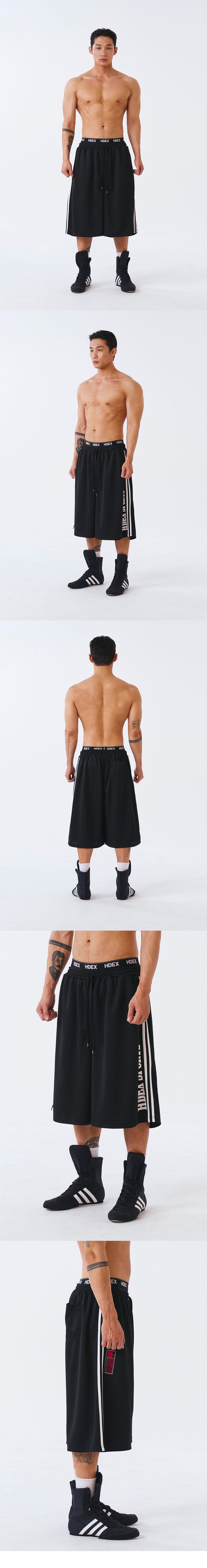 Giant Fit Mesh Bermuda Shorts